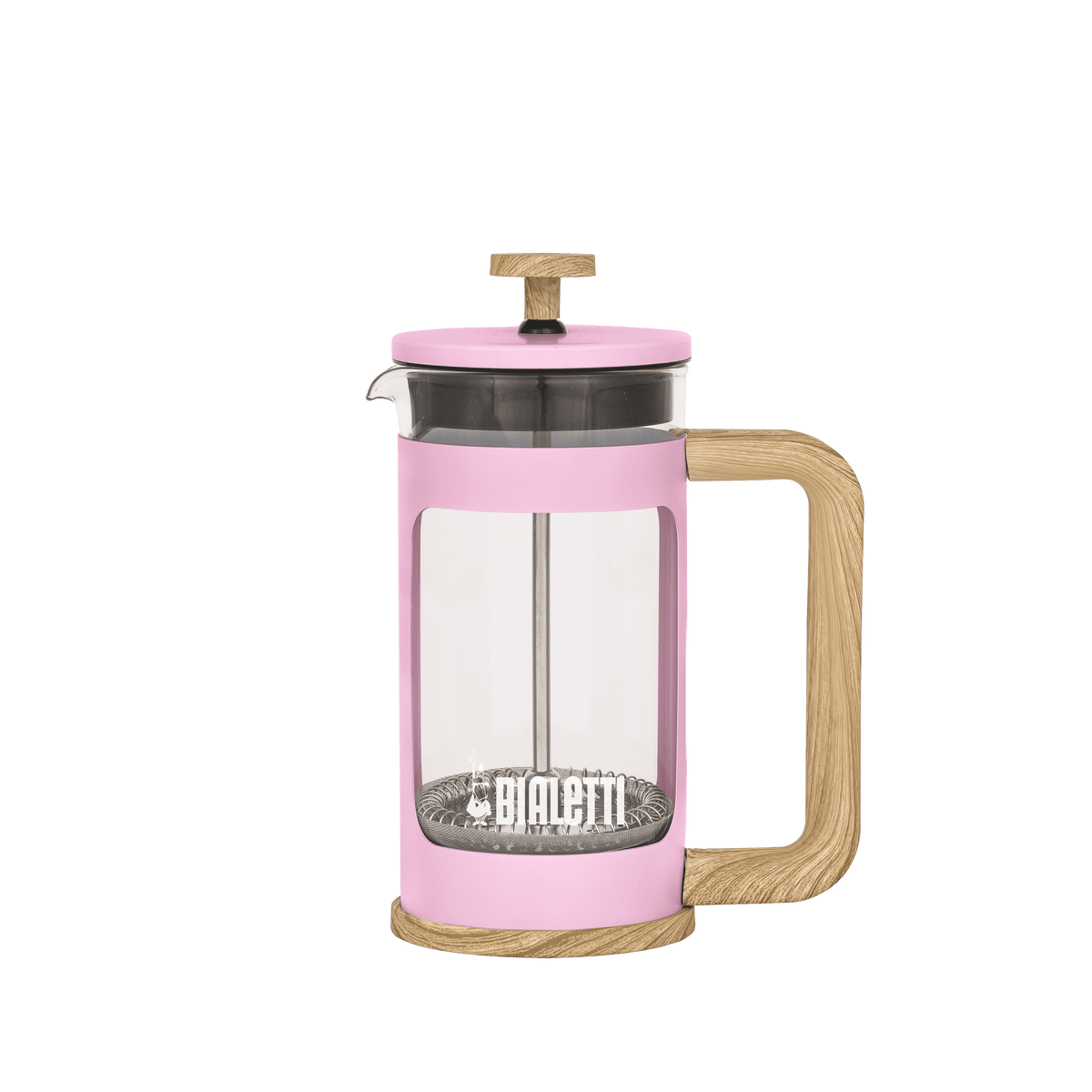 Bialetti Woody Coffee Press – Pink – 350 ml