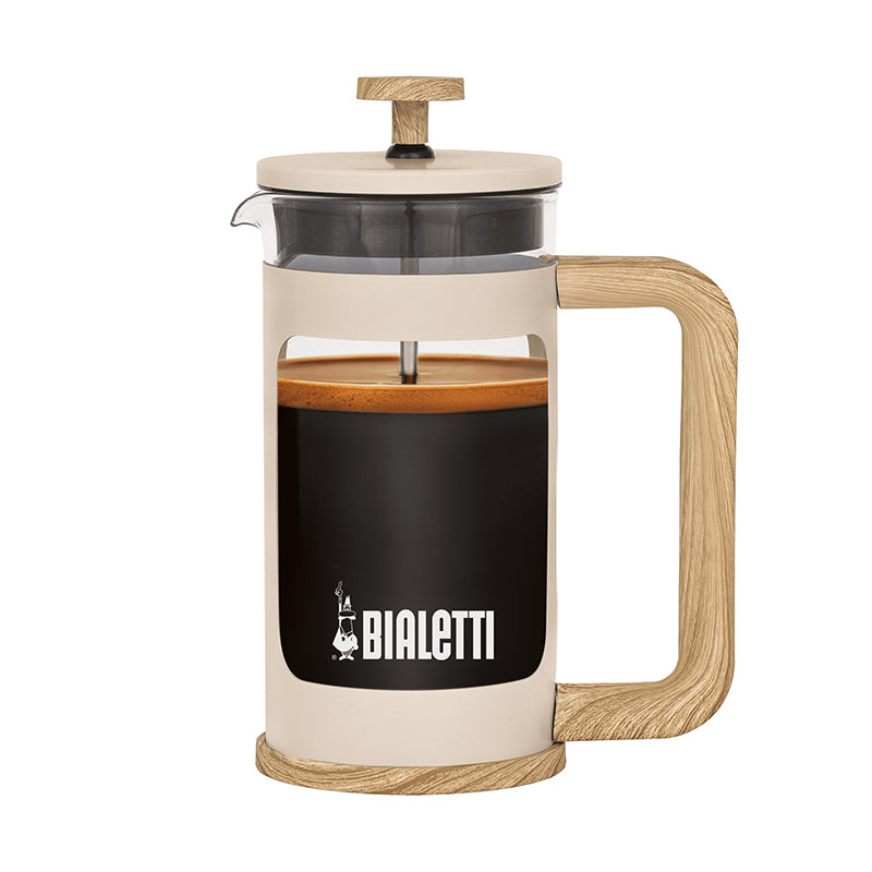 Bialetti Woody Coffee Press – Cream – 350 ml