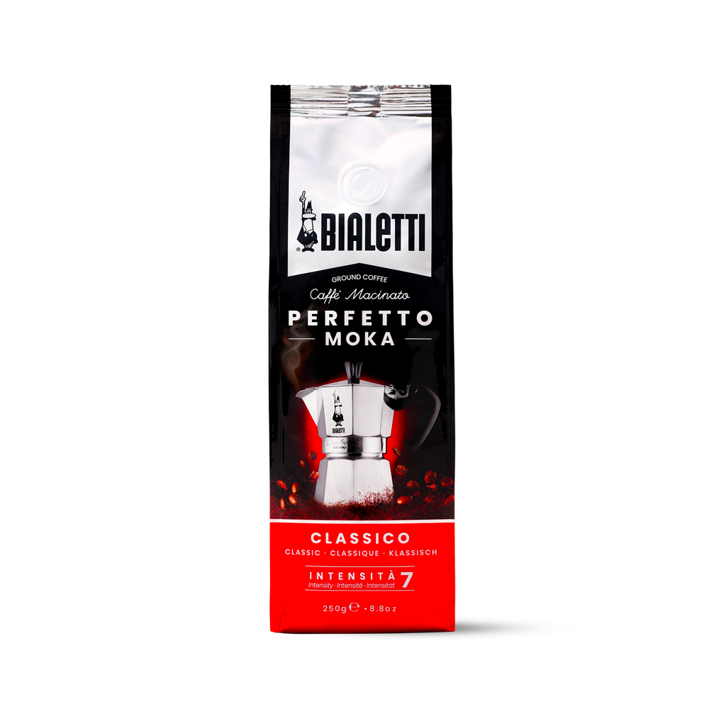 Bialetti Perfetto Moka Classico Ground Coffee – 250 g