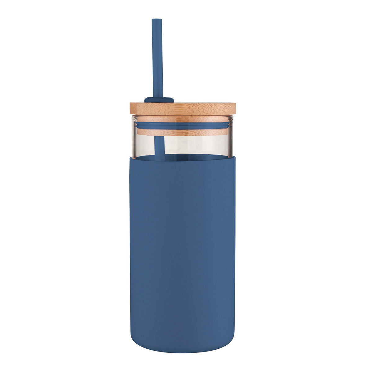Avanti Glass Smoothie Tumbler - 500ml - Navy