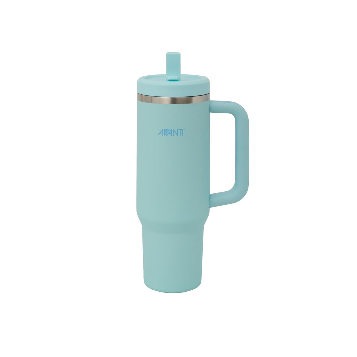 Avanti HydroQuench Insulated Tumbler with Two Lids, 1L - Sea Breeze Blue