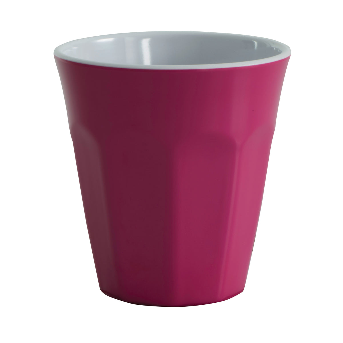 Serroni Café Two-Tone Melamine Cup (260ml) - Fuchsia Pink