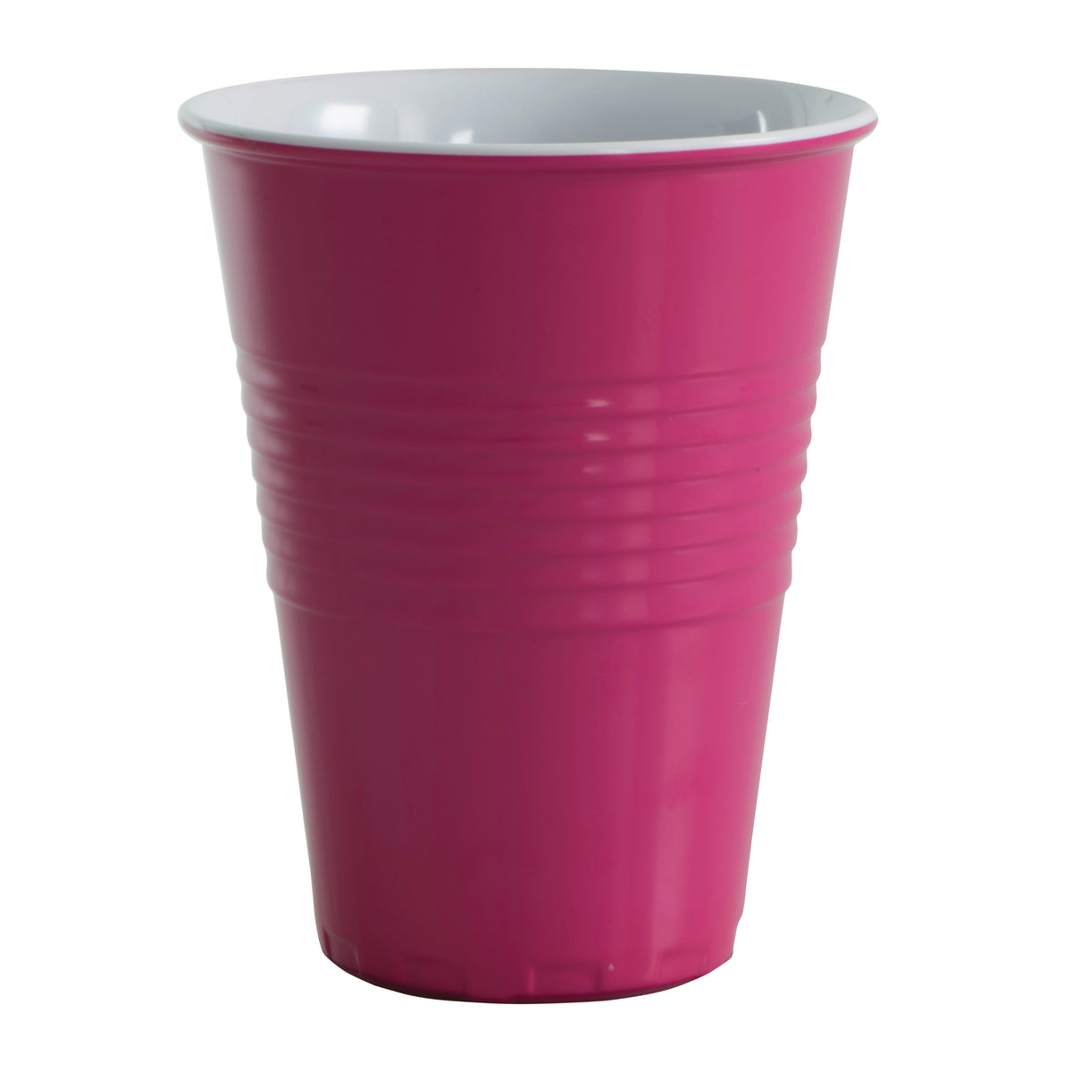 Serroni Miami Two-Tone Melamine Cup (400ml) - Fuchsia Pink