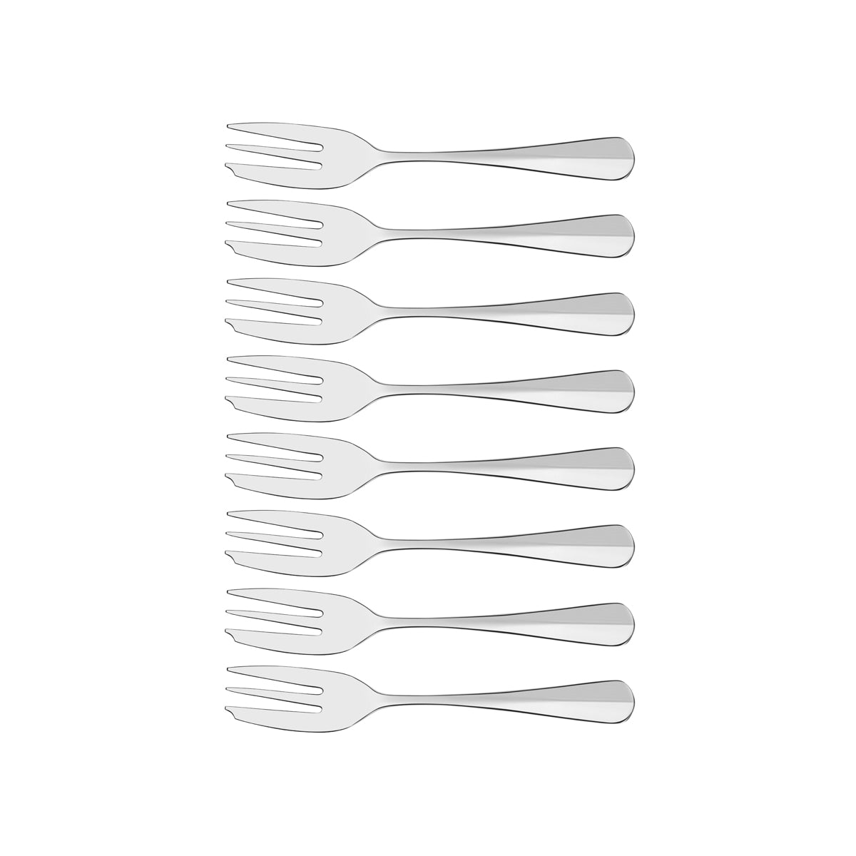 Tablekraft Bogart Cake Fork Set 8pc