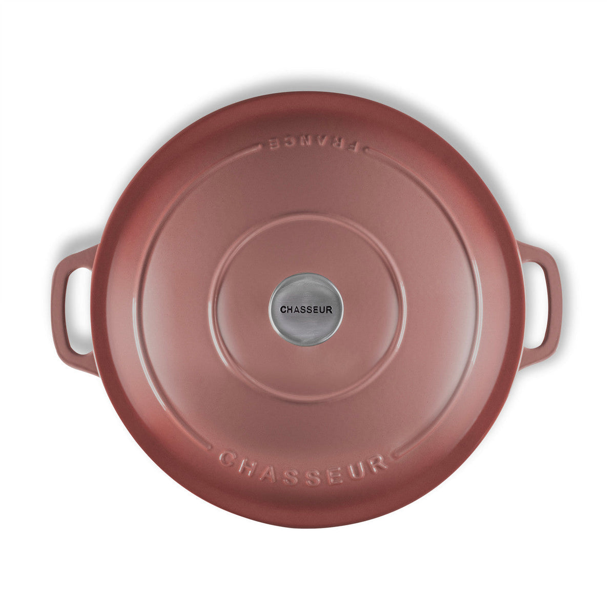 Chasseur Low Round Casserole 30cm/2.5L - Rosewood