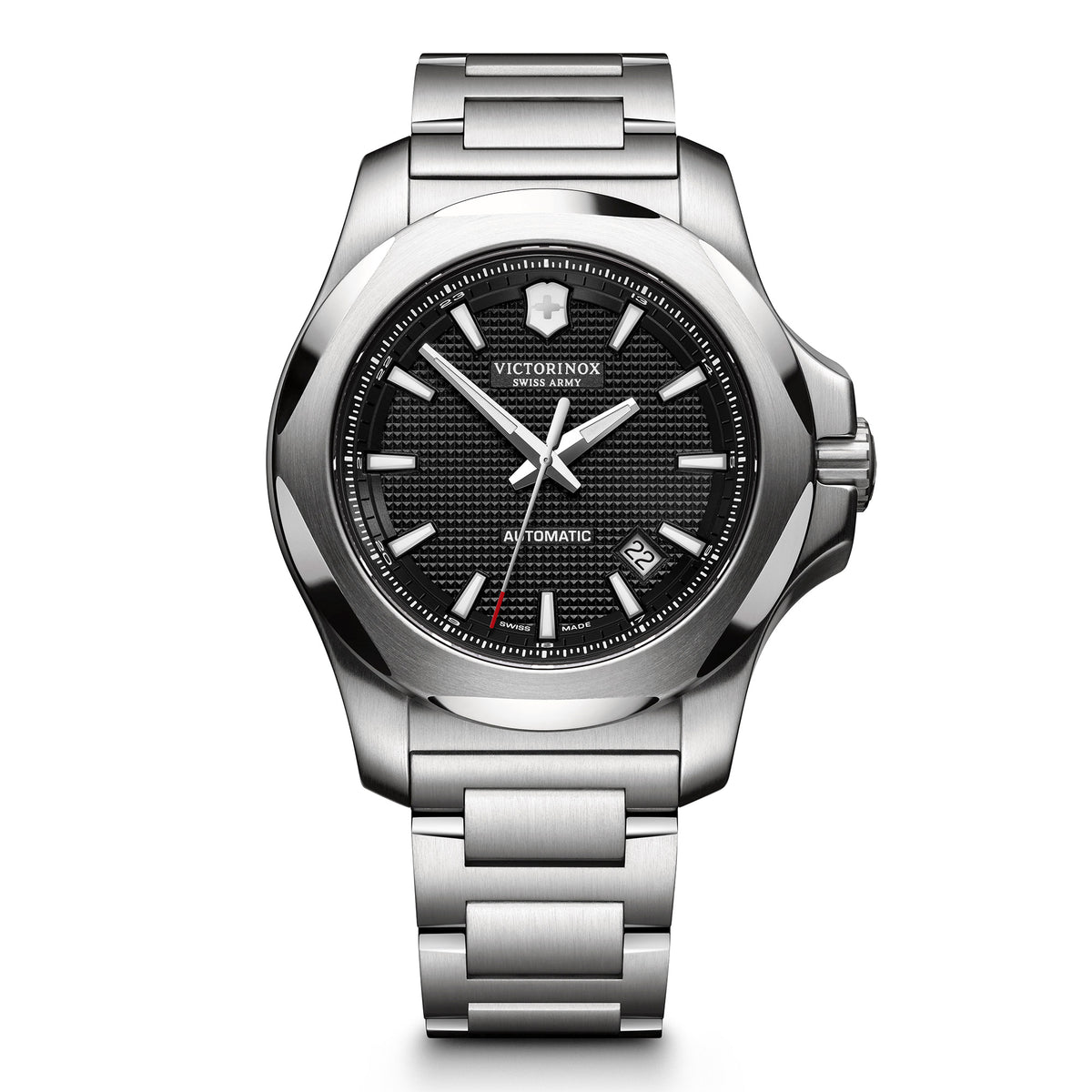 Victorinox I.N.O.X. Mechanical Black Dial on Bracelet