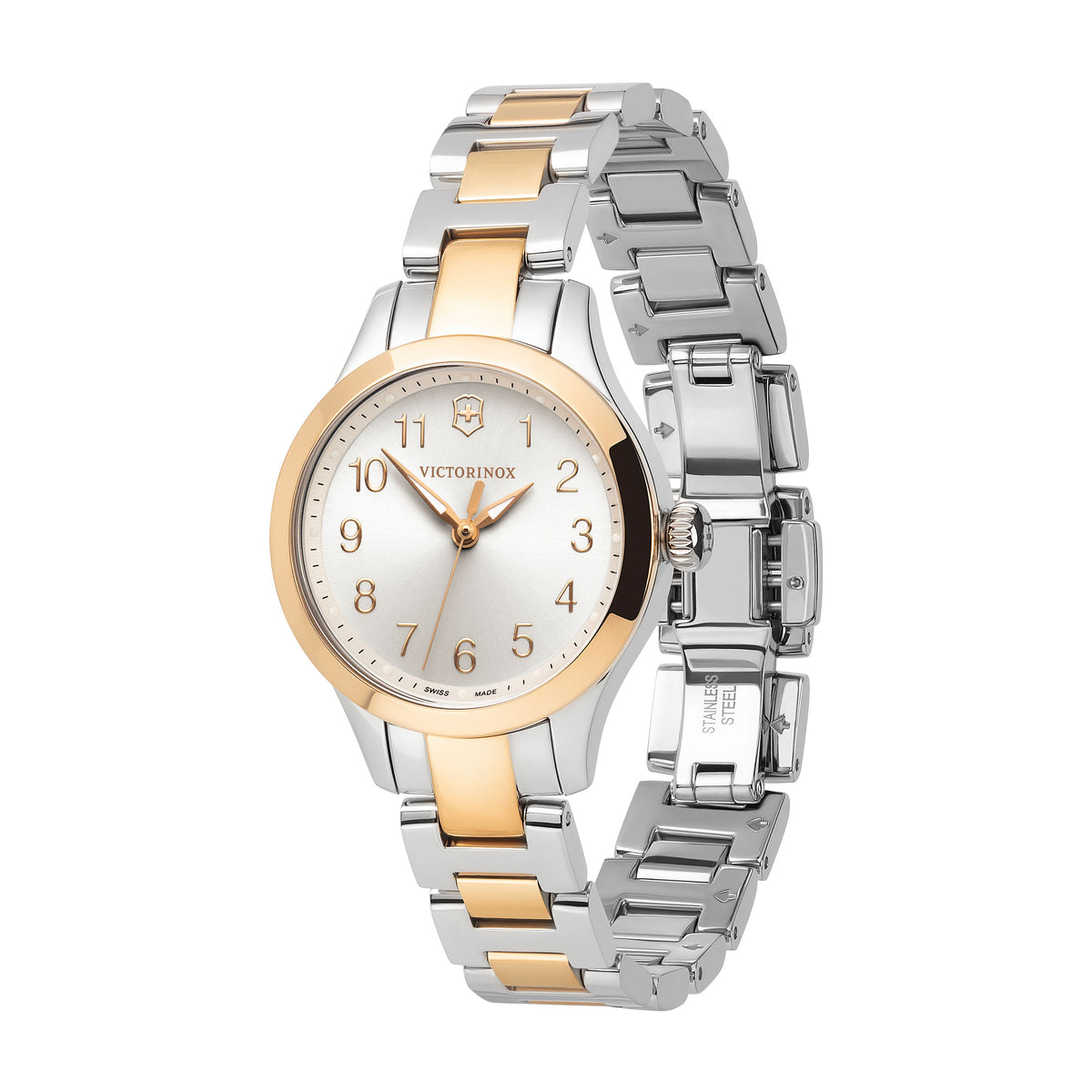 Victorinox Alliance XS Silver Dial on Bracelet