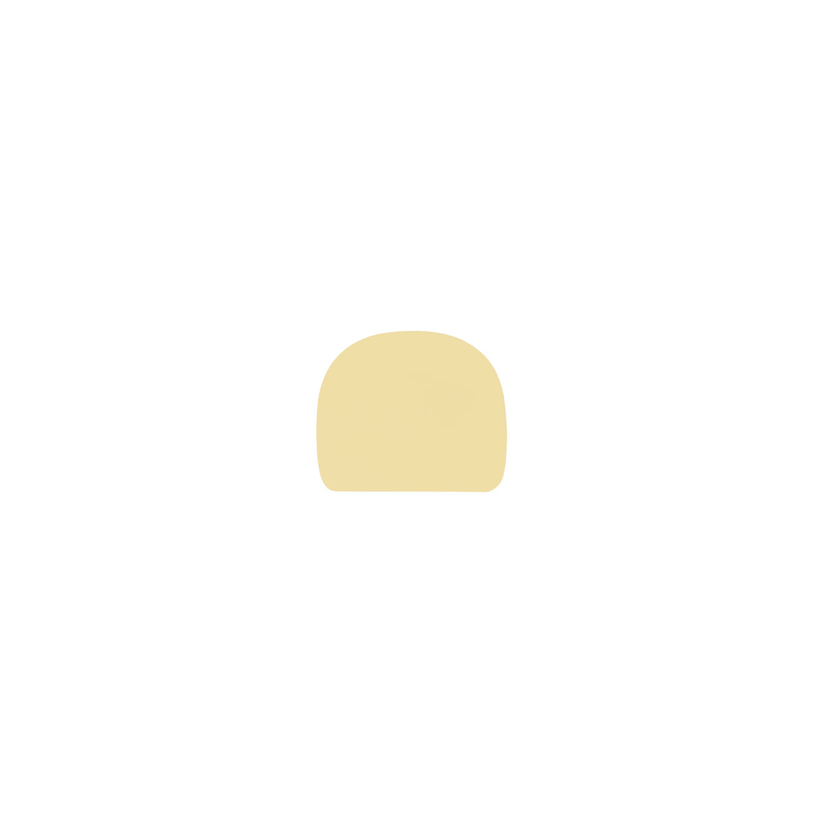Thermohauser Dough Scraper Rounded 115x95mm
