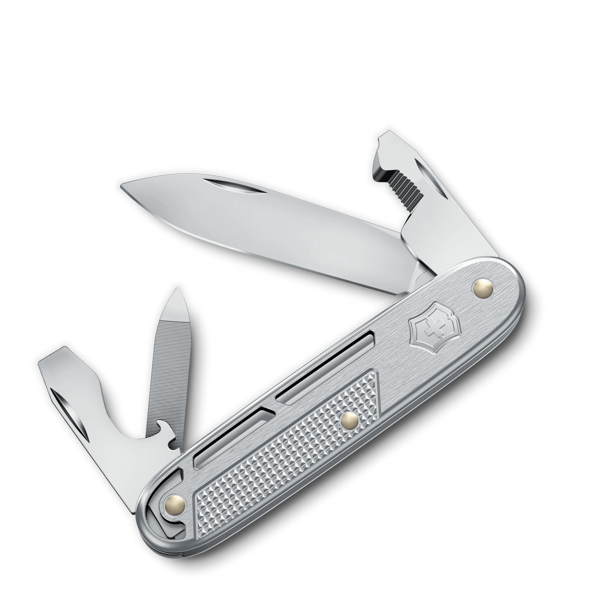 Victorinox Synergy Alox Swiss Army Knife (Silver)