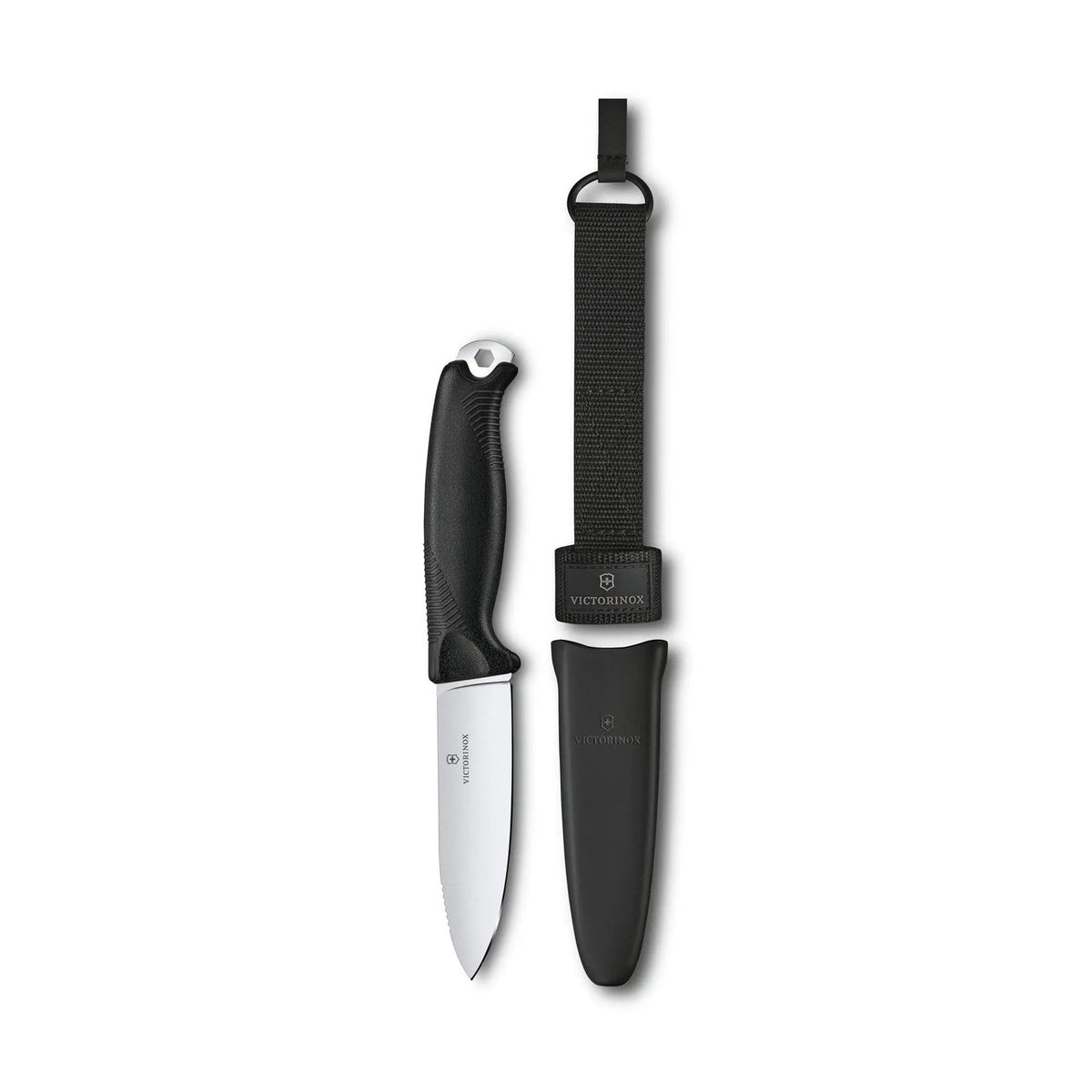 Victorinox Venture Fixed Blade Knife (Black)