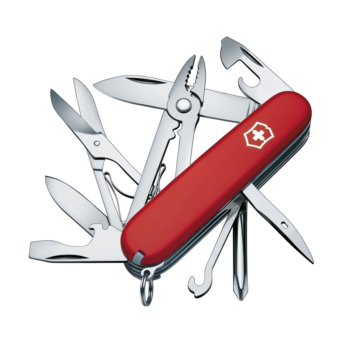 Victorinox Deluxe Tinker Swiss Army Knife (Classic Red)