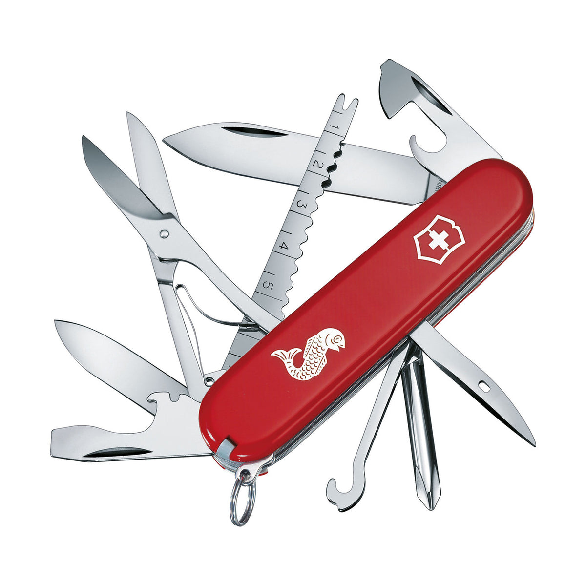 Victorinox Fisherman Swiss Army Knife (Classic Red)