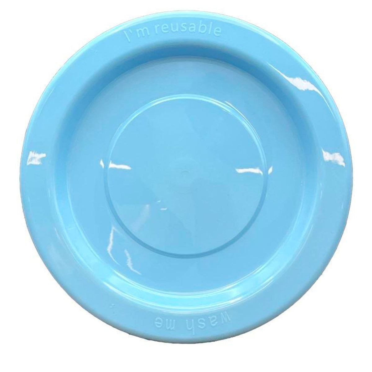 Occasions Light Blue Lunch Plate (20 Pack)