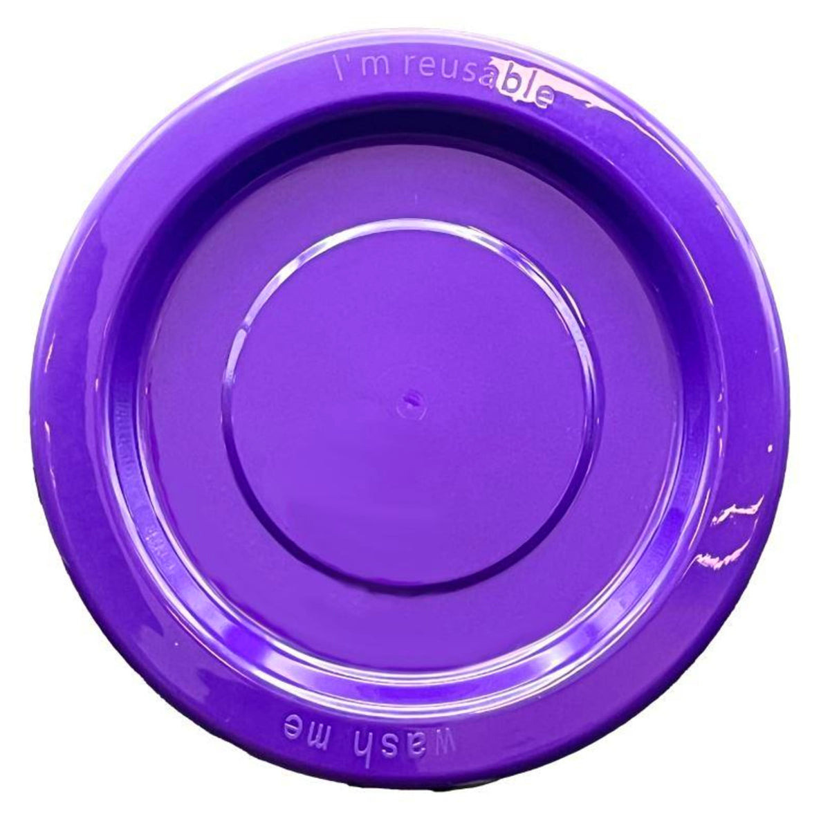 Occasions Purple Lunch Plate (20 Pack)