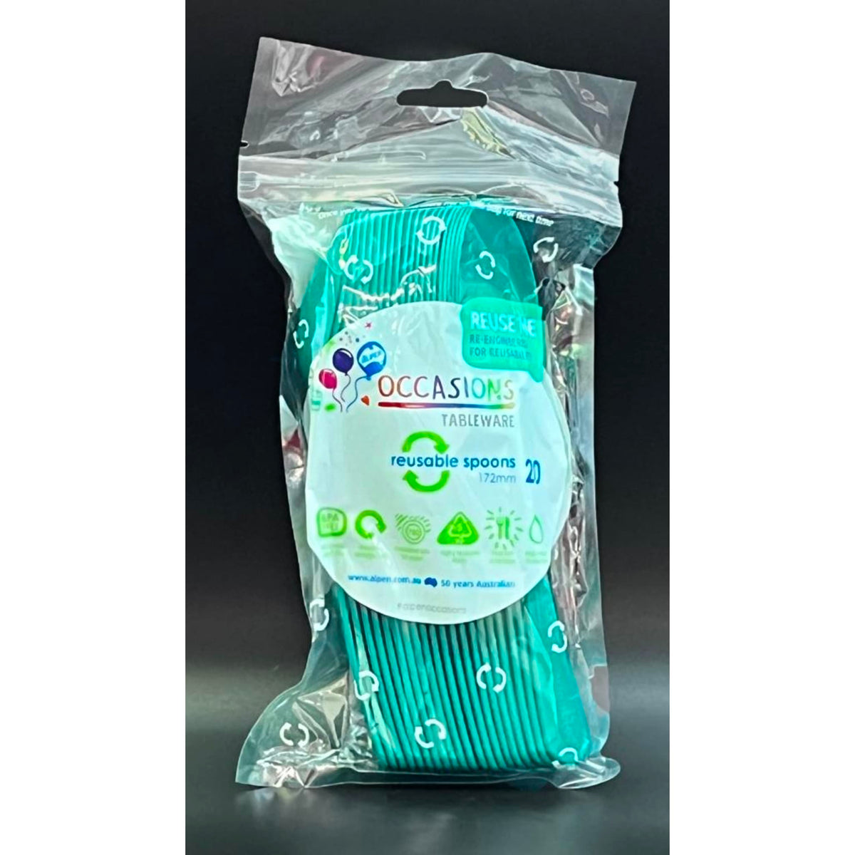 Occasions Green Spoon (20 Pack)