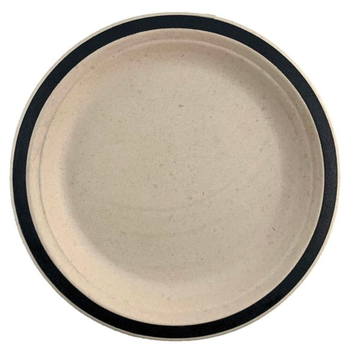 Eco Collection Sugarcane Dinner Plates 230mm Black (10 Pack)