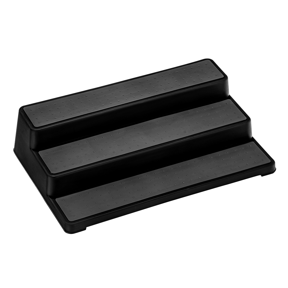 Madesmart 3 Tier Shelf Organiser 37.2 x 24.1 x 8.6cm - Carbon