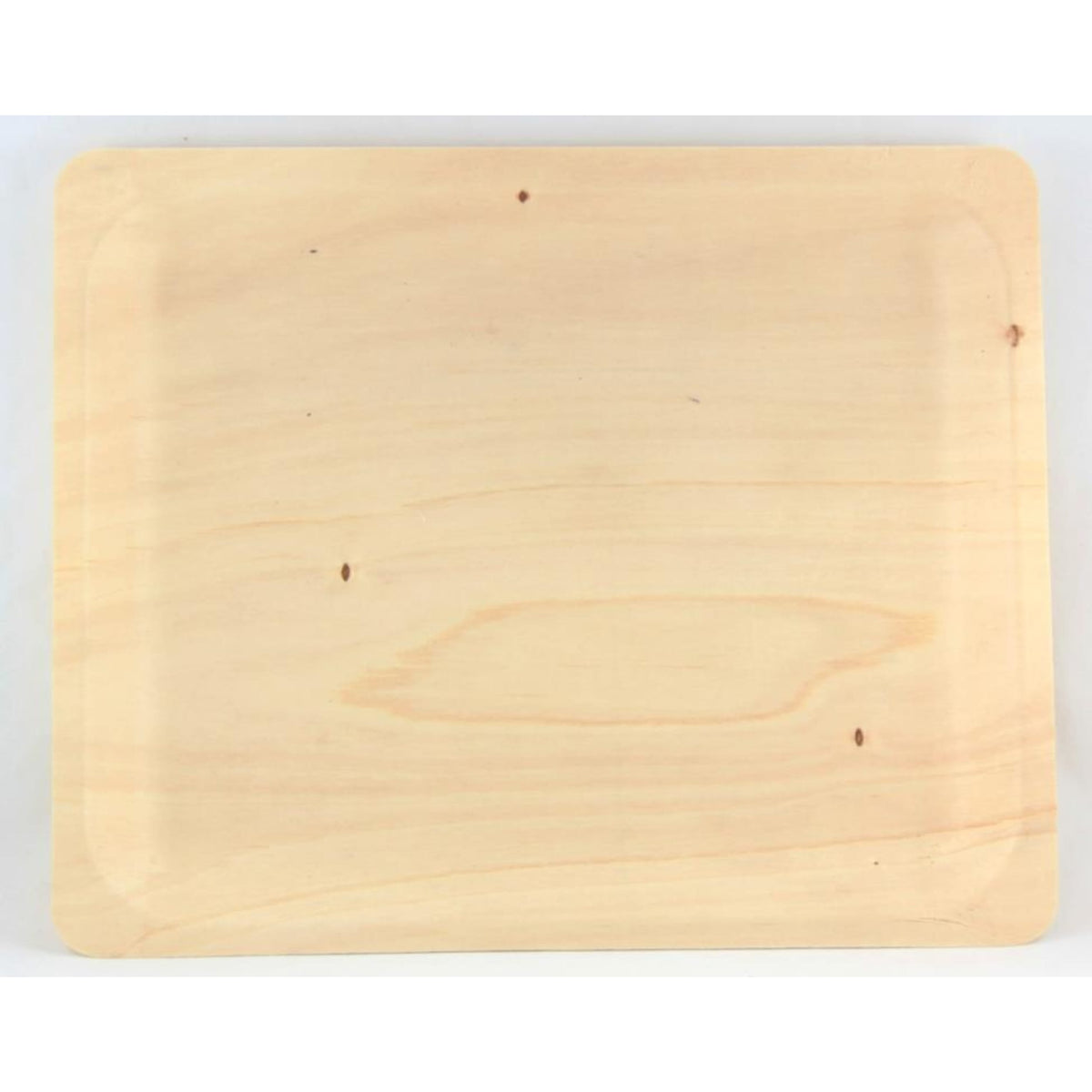 Eco Collection Wooden Plates 26.5 x 21.5 x 2cm (25 Pack)