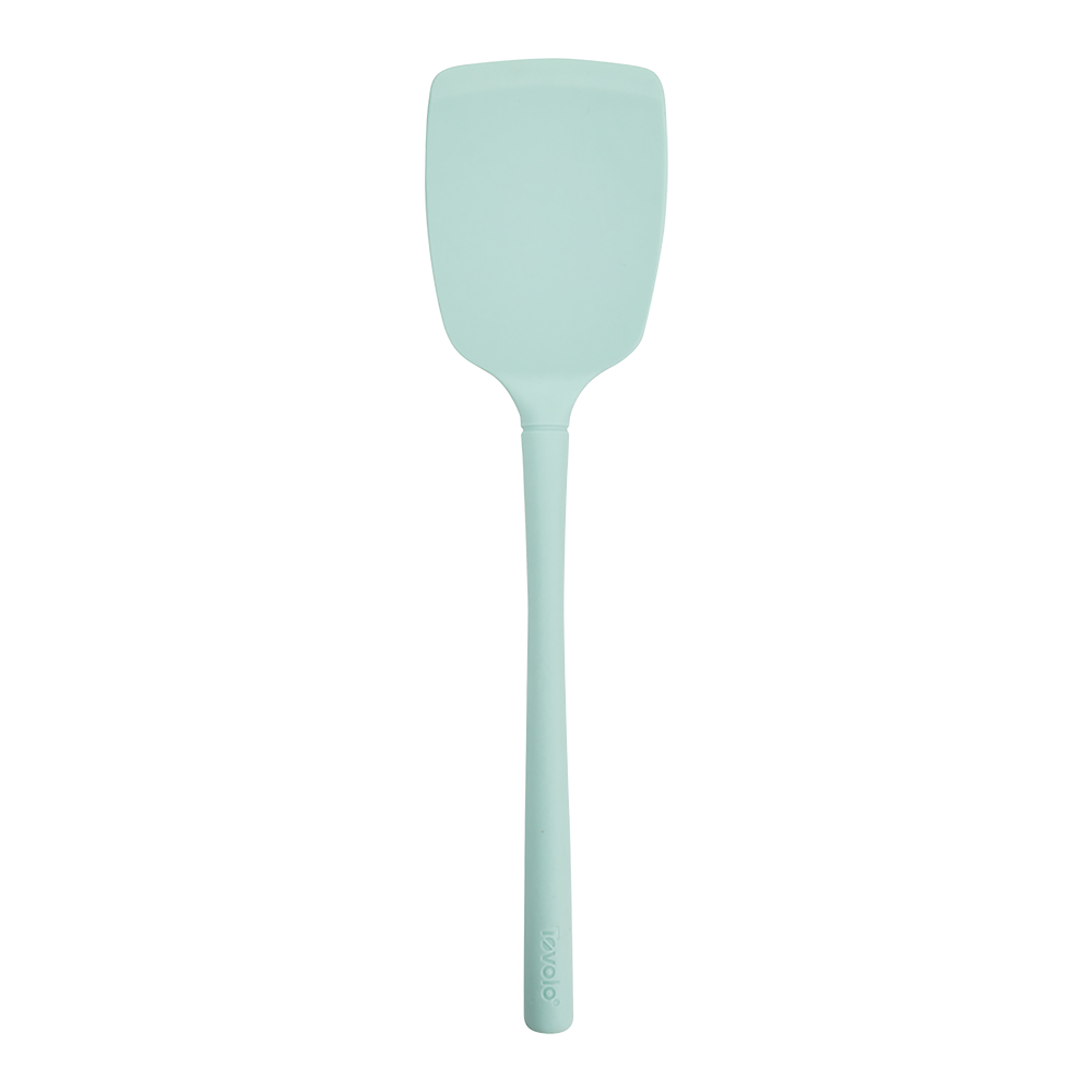 Tovolo Flex-Core All Silicone Solid Turner - Light Aqua