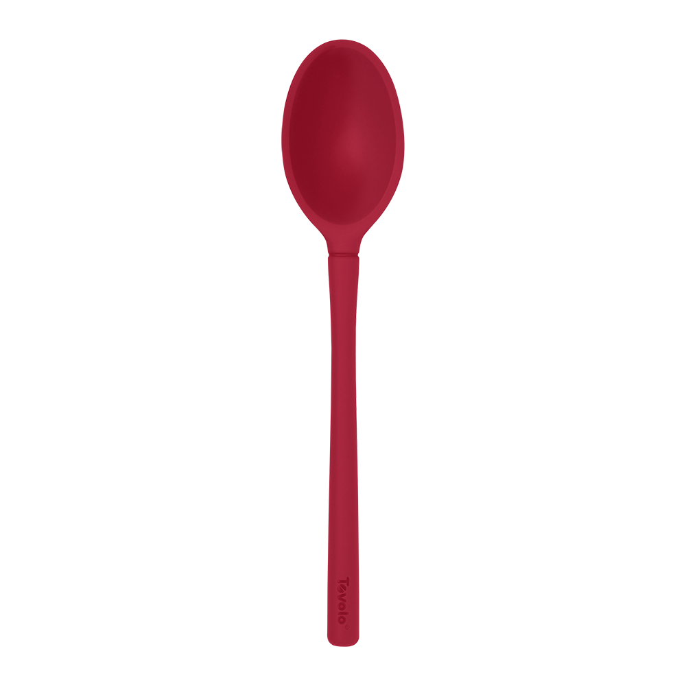 Tovolo Flex-Core All Silicone Small Deep Spoon - Cayenne
