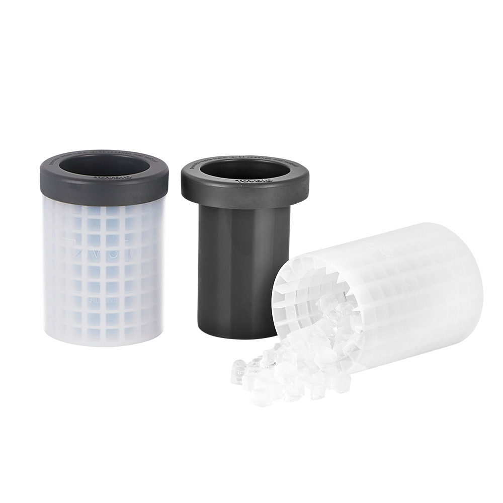 Tovolo Squeeze & Release Mini Ice Mould Set 2 - Charcoal