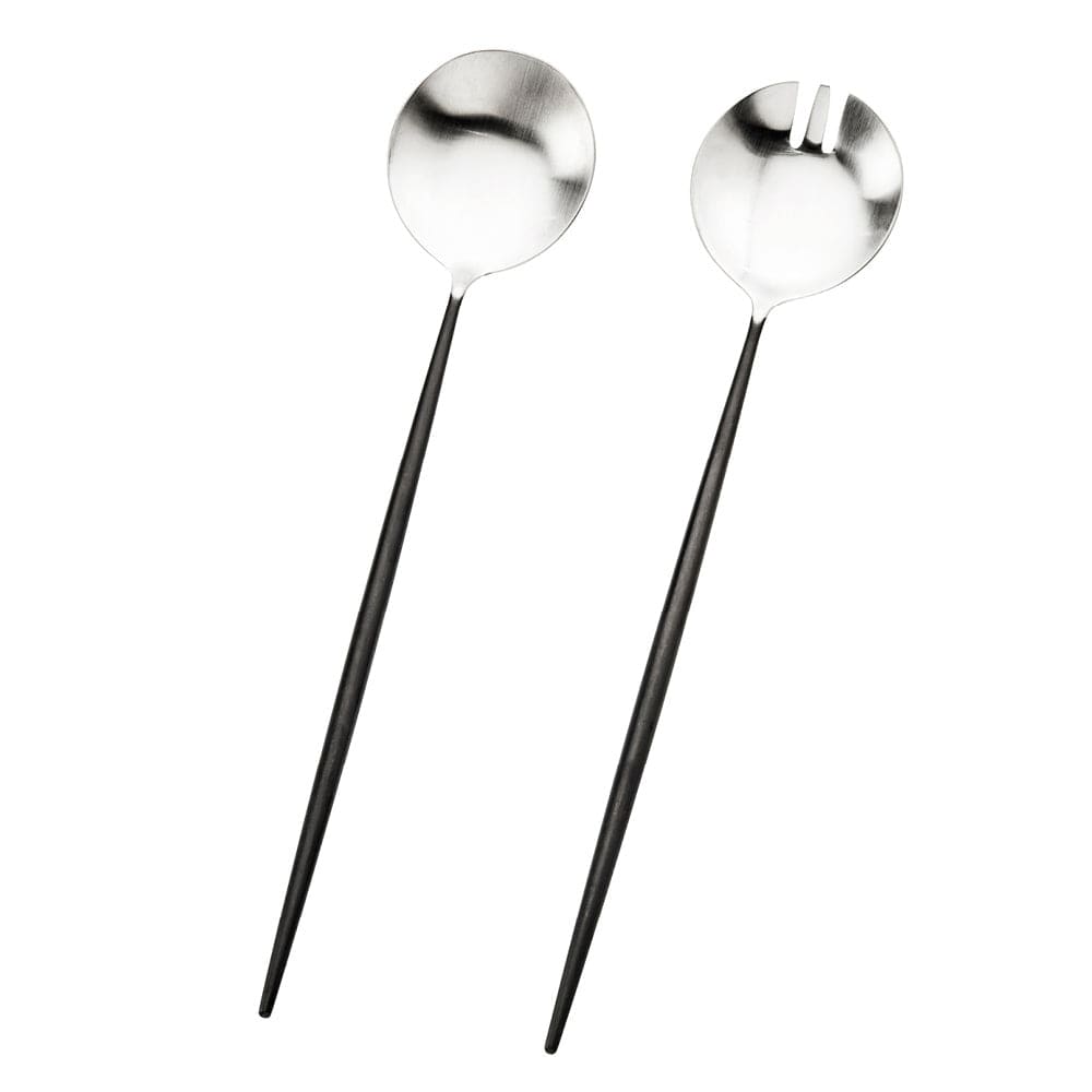 Stanley Rogers Piper Black Salad Servers 2 Piece Set