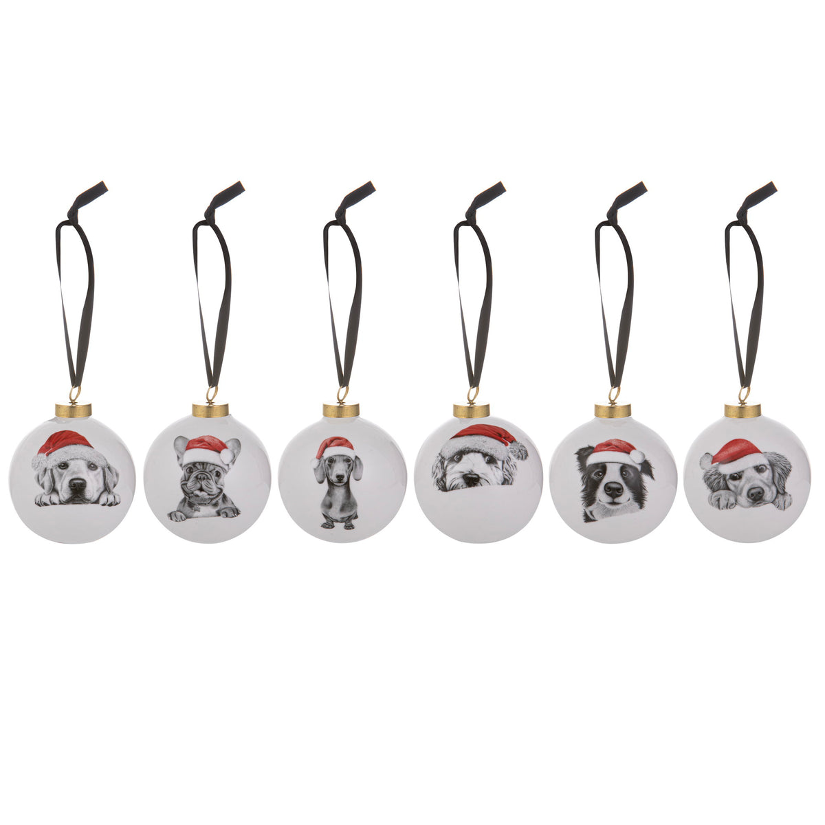 Ashdene Santa Paws Pups Bauble