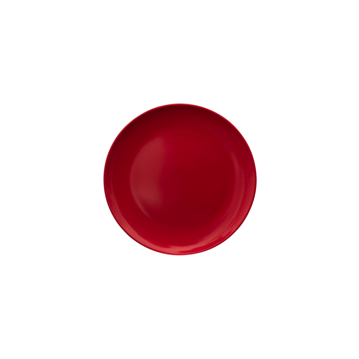 Serroni Melamine Lunch Plate 25cm - Red