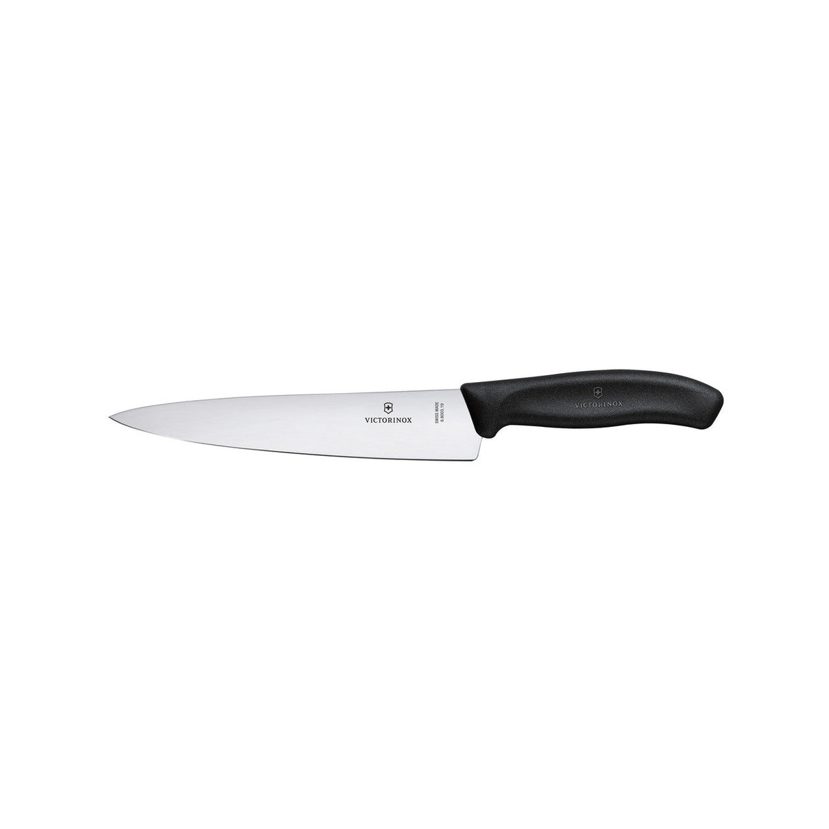 Victorinox Fibrox Chef's Knife Straight Edge Pointed Tip 19cm (Chilli Red)