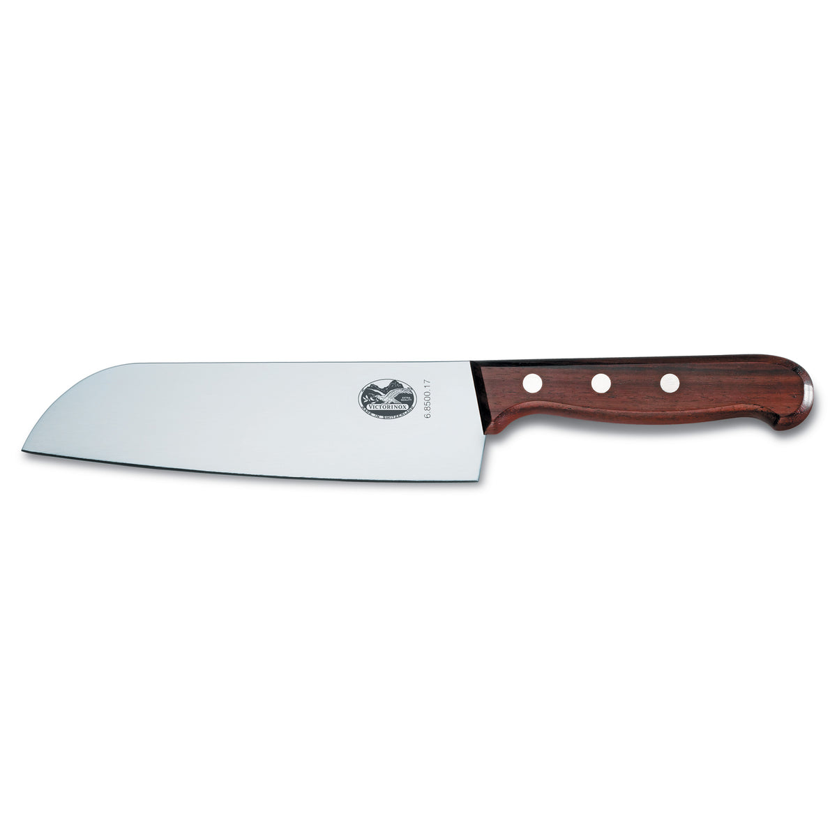 Victorinox Wood Santoku Knife Wide Blade 17cm