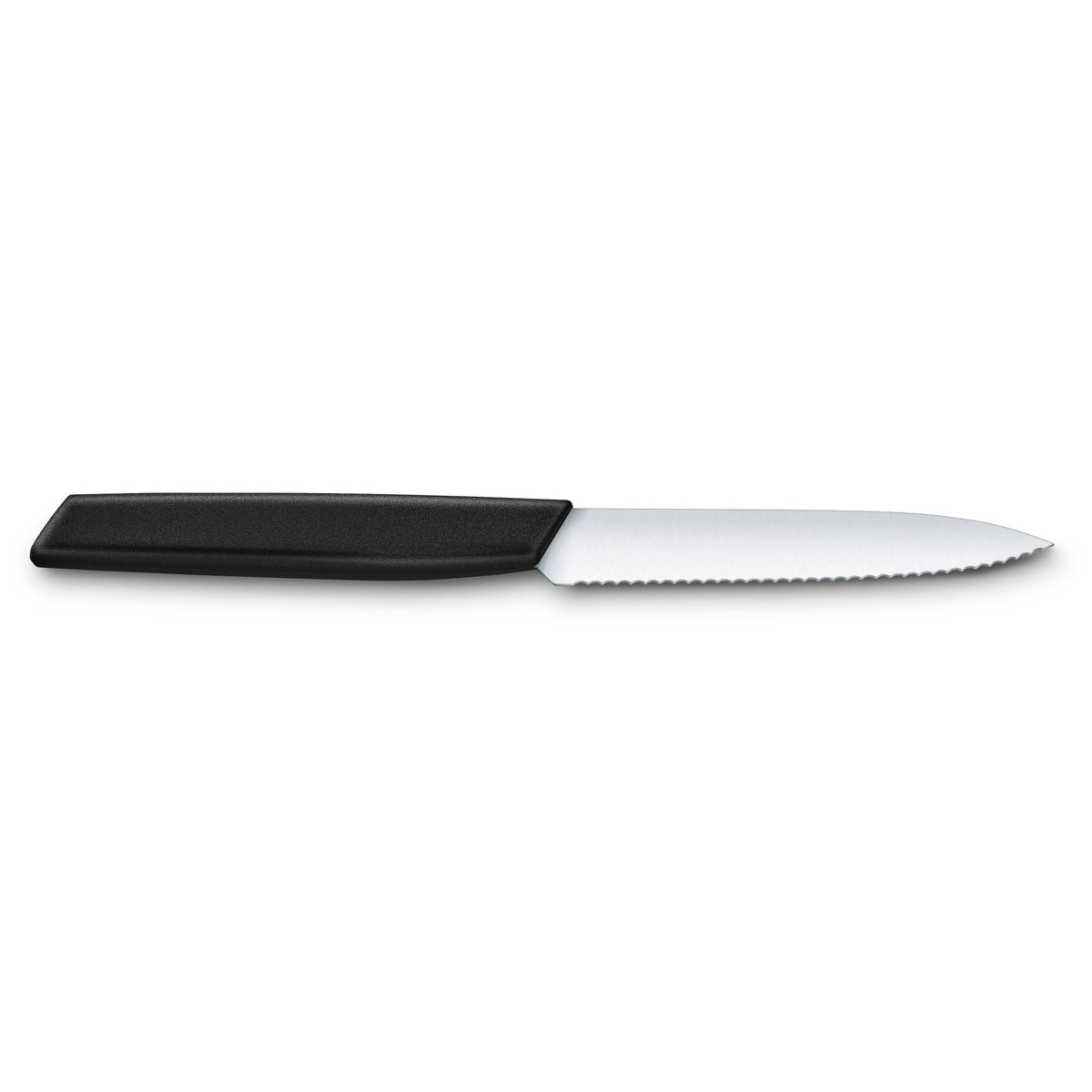 Victorinox Swiss Modern Paring Knife Serrated 10cm (Black)
