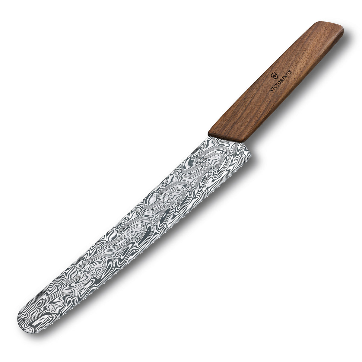 Victorinox Swiss Modern Bread & Pastry Knife Damast 22cm Limited Edition 2021