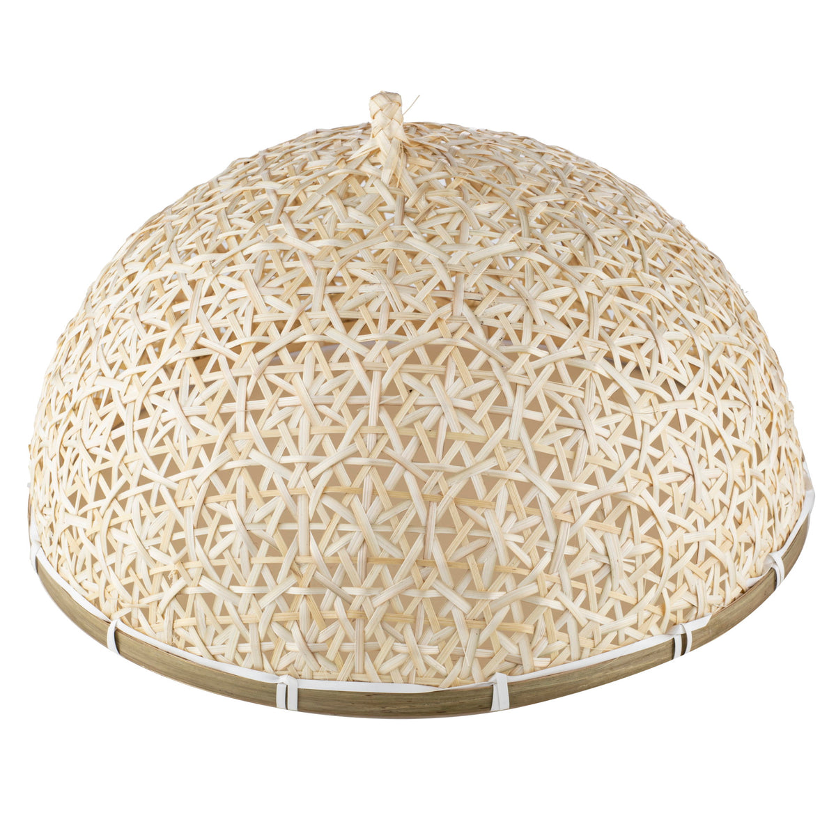 Ladelle Bamboo Woven Natural 34x34x18cm Food Cover