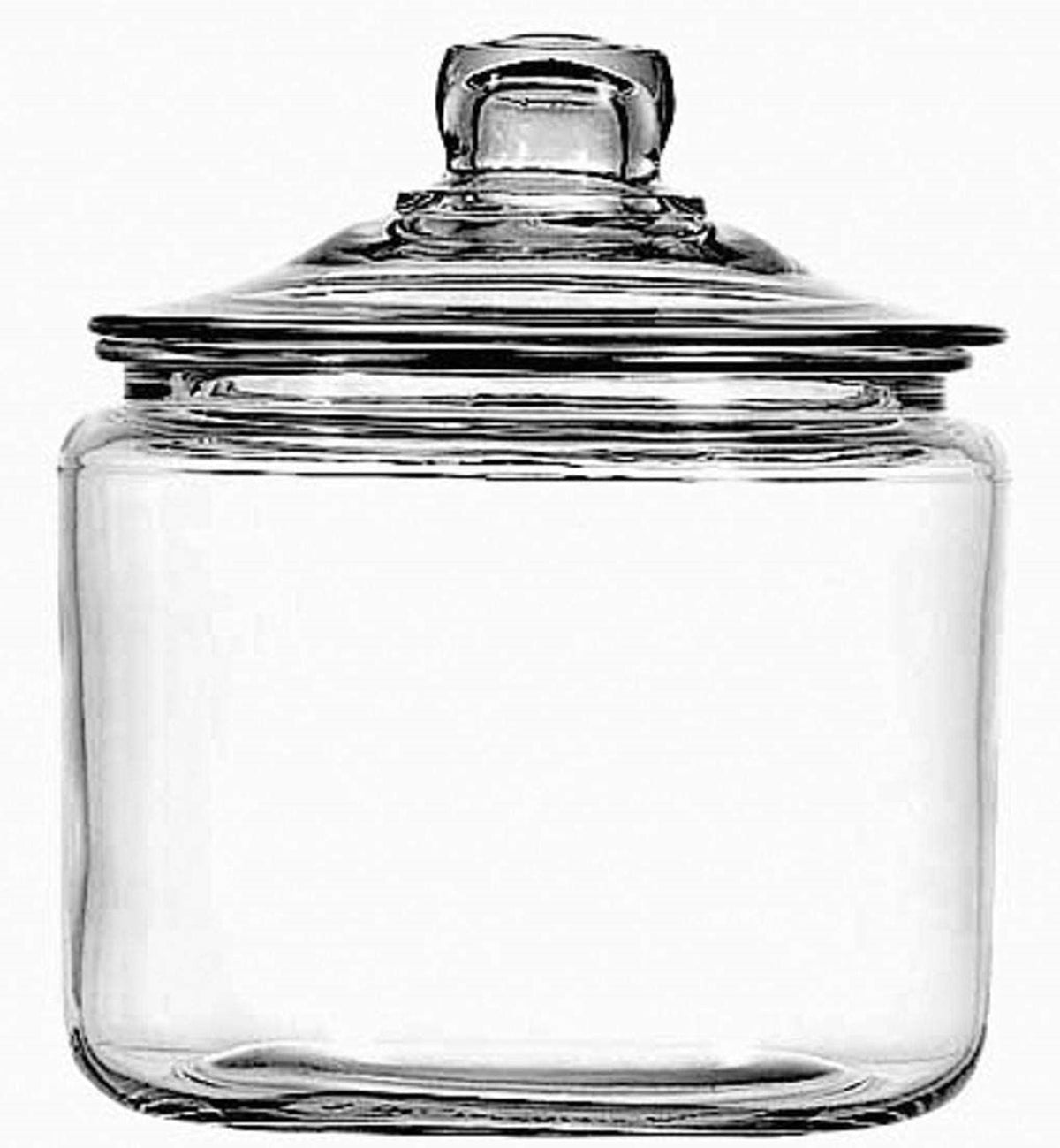 Anchor Hocking Heritage Hill Glass Jar with Lid (2.85L)