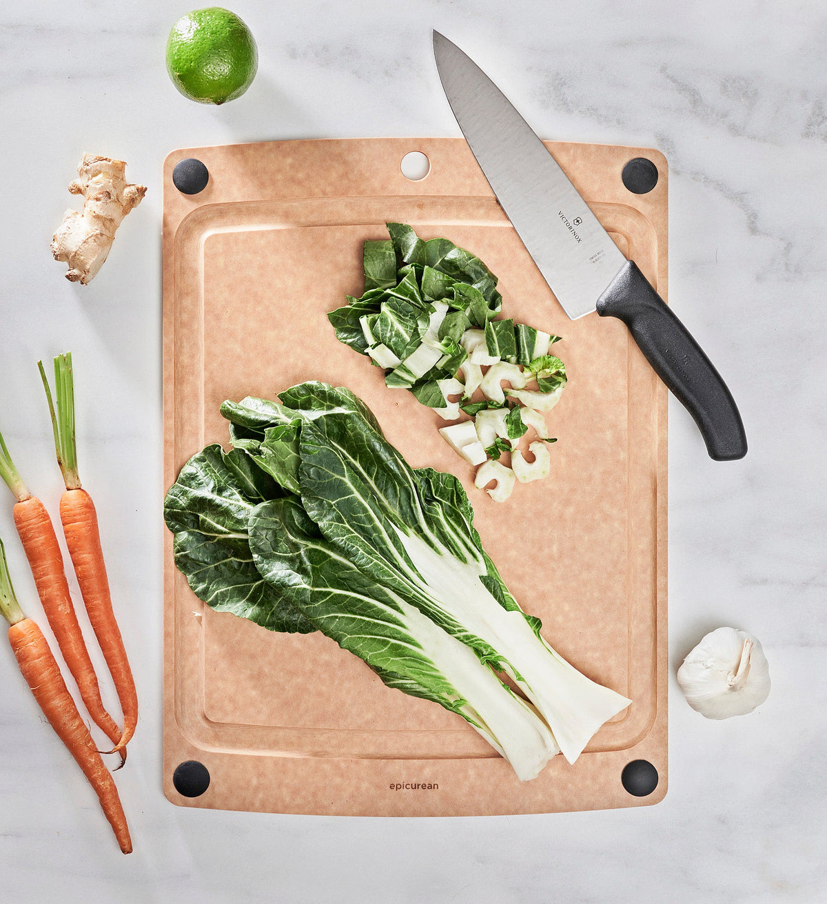 Epicurean All-in-One Series Cutting Board 44.5x33cm Natural