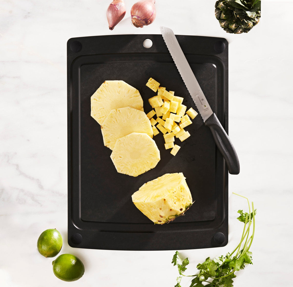 Epicurean All-in-One Series Cutting Board 44.5x33cm Slate