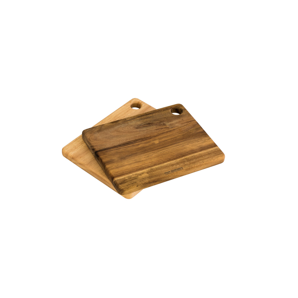 Peer Sorensen Utility Board Set 2 Piece 19.5x15x1.4cm - Acacia Wood