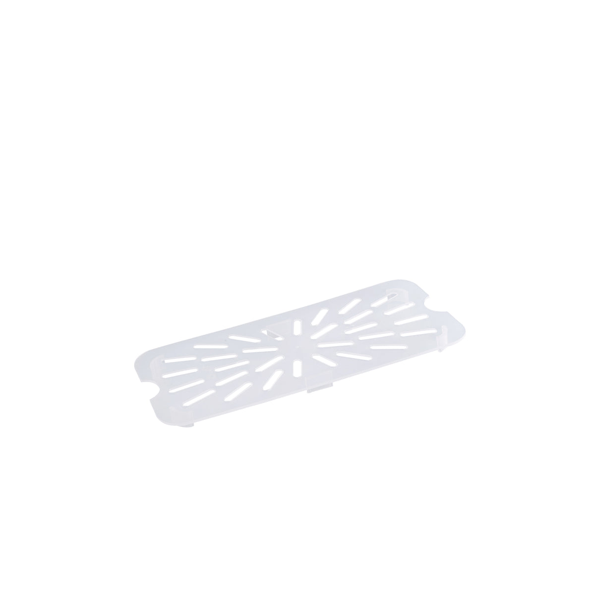GastroPlast 1/3 GN Food Pan Drain Plate - Polypropylene
