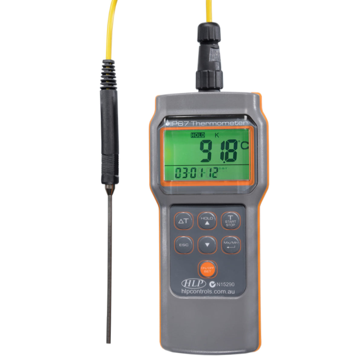 HLP 8802 Waterproof Food Grade K-Type Thermometer