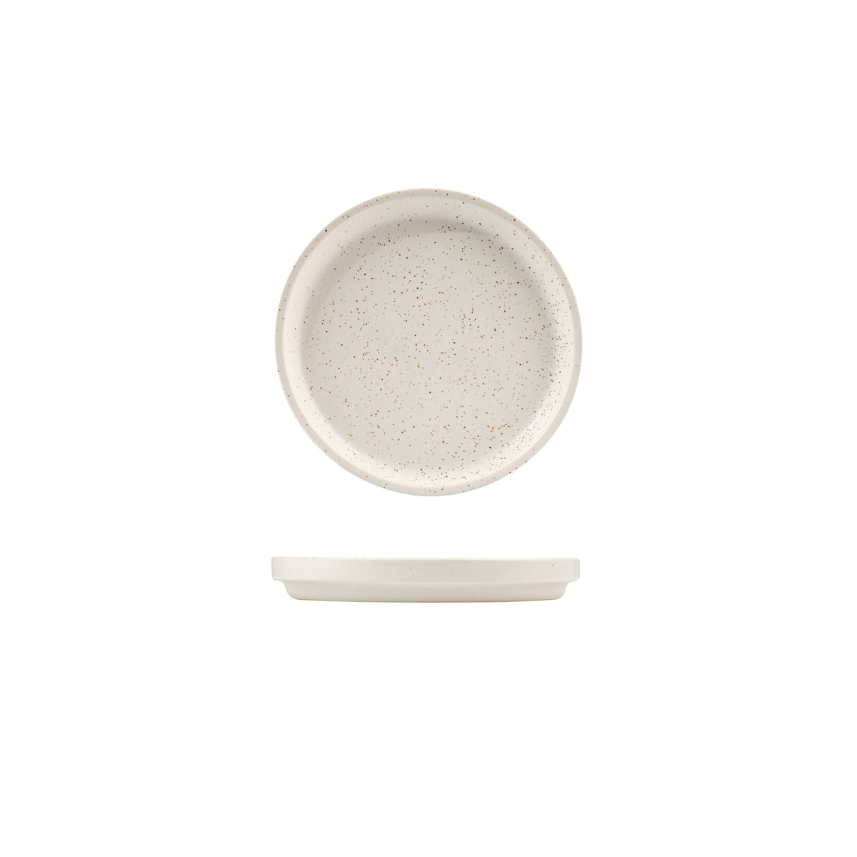 Luzerne Dune Shell Round Stackable Plate (160mm Ø)