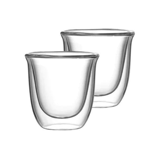 Bialetti Firenze 80ml 2-Piece Double Wall Glass Gift Set