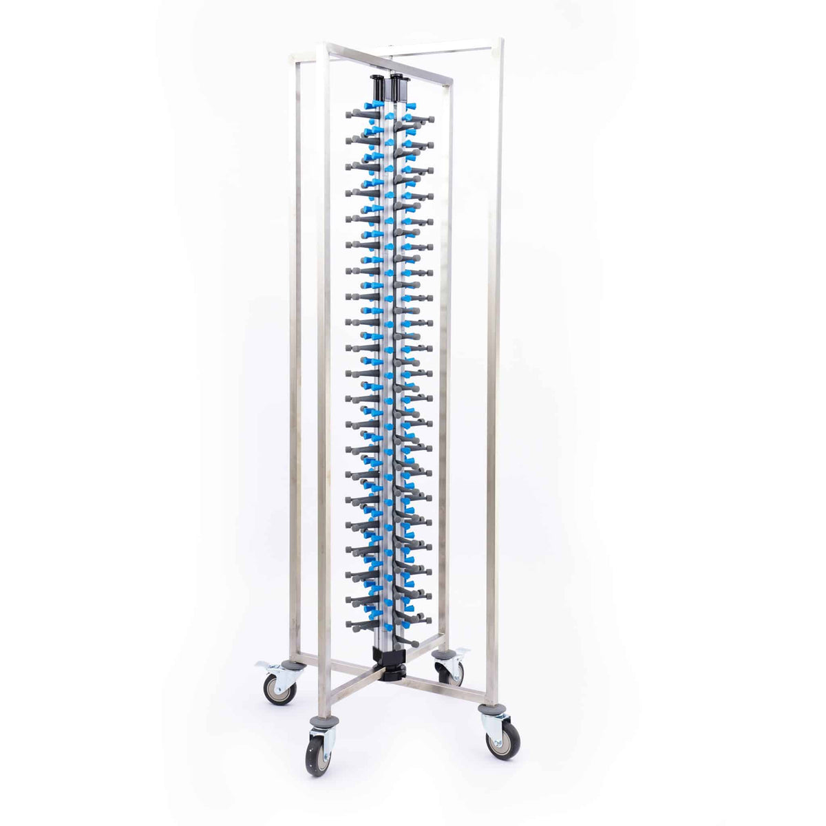 KH Classik Chef Mobile Plate Rack 84 Plate Capacity Stainless Steel