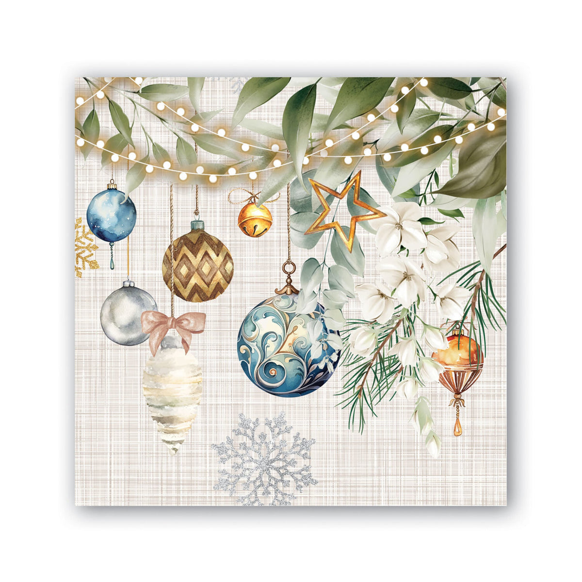 Michel Design Works Cocktail Napkins Peace on Earth (Pack of 20)