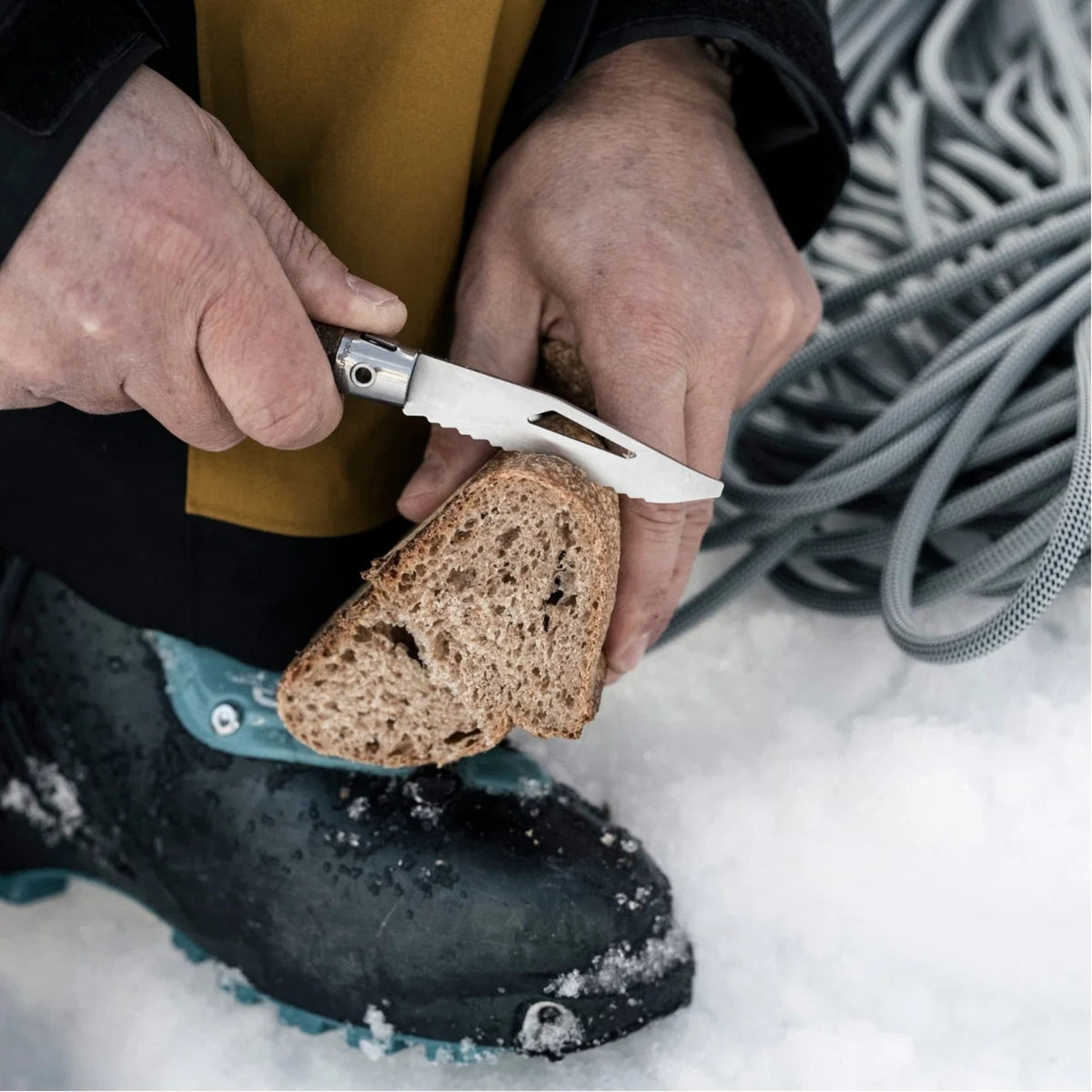 Opinel Néo7 Alpine Multi-Function Folding Knife Dark Brown