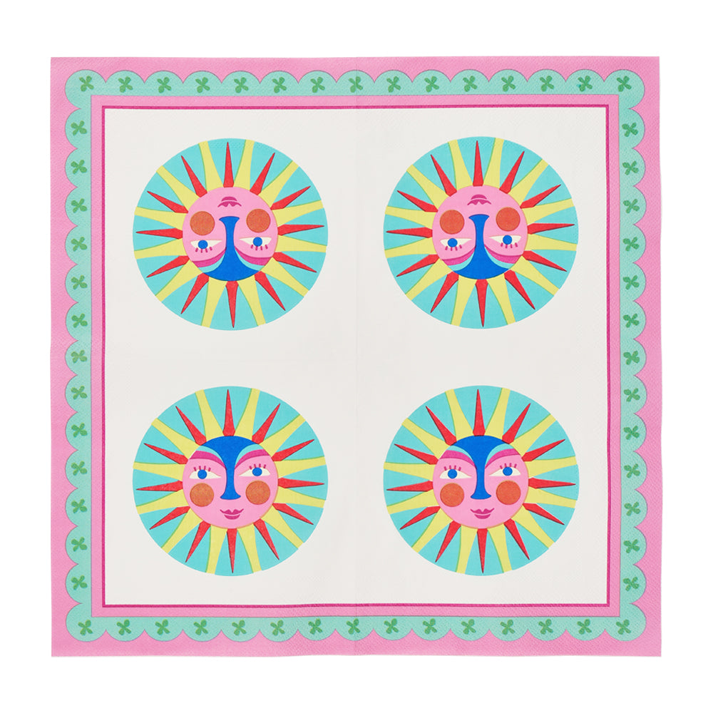 Annabel Trends Paper Napkins 20pc Fiesta Sun