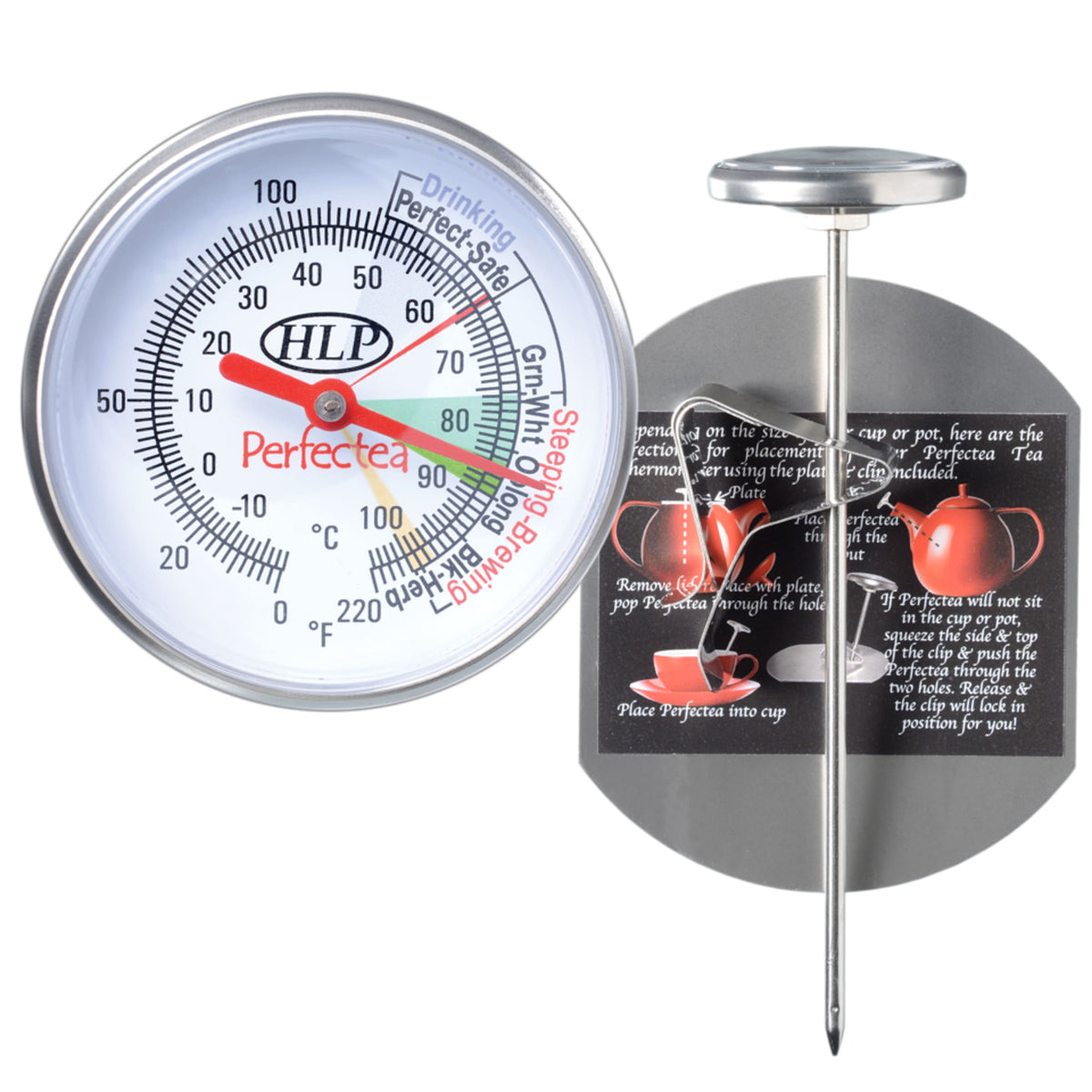 HLP Perfectea Dial Tea Thermometer