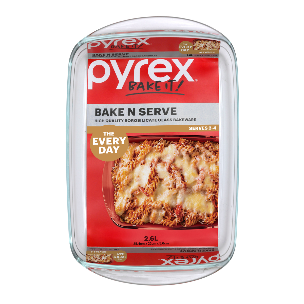 Pyrex Bake N Serve Rectangle Baking Dish (2.6L)