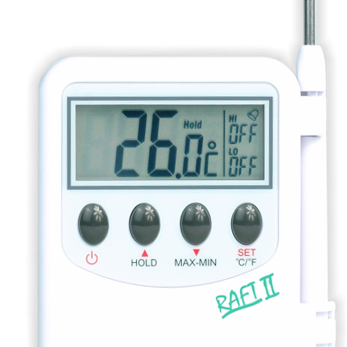 HLP RAFT II Refrigeration & Food External Probe Thermometer