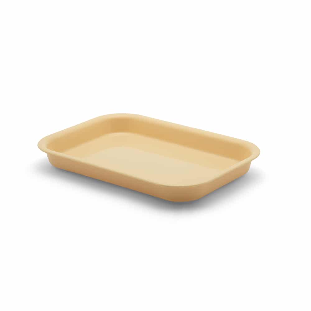 KH Healthcare Rectangular Tray Yellow PP (#25)