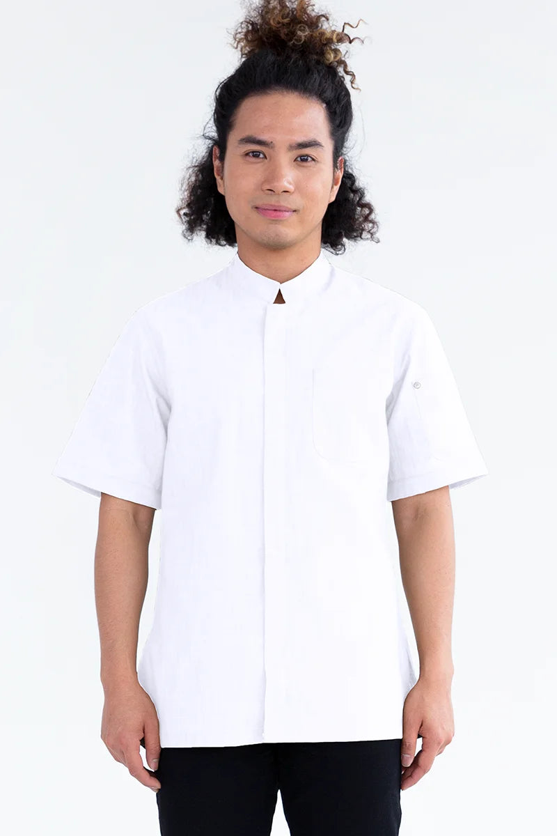 Aussie Chef Arli White Jacket - L